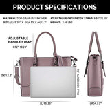Laptop Bag for Women, 15.6 Inch Laptop Tote Multi-Pocket Work Tote Bag Structured Briefcase with