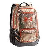 Under Armour Camo Hustle Backpack, Realtree Ap-Xtra/Dynamite, One Size