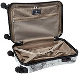 Heys America Unisex Classical World 21" Spinner Black/White Carry On