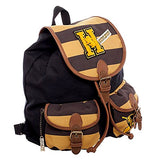 Harry Potter Hufflepuff Varsity Knapsack Backpack 14 X 17In