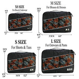 Packing Cubes Packing organizers Travel Duffle Bag Men Women Travel Luggage Organizer Cube Set,Gray XS-S-M-L