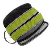 Travel Toiletry Bag Nylon, Gonex Dopp Kit Shaving Bag Toiletry Organizer Green