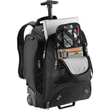Elleven E12933113300 Wheeled TSA Checkpoint-Friendly 17" Laptop/MacBook Pro Backpack