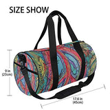 Hippie BestTravel Duffle Bag Sports Luggage with Backpack Tote Gym Bag for Man and Women