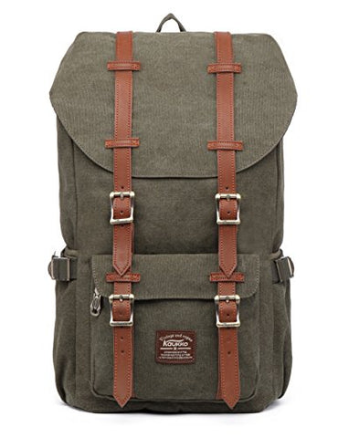 Kaukko Laptop Outdoor Backpack, Travel Hiking& Camping Rucksack Pack, Casual Large College School