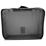 Miami CarryOn Set of 6 Packing Cubes, Luggage Organizer - 3 Cubes + 3 Pouches