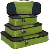 Ebags Packing Cubes - 4Pc Classic Plus Set (Grasshopper)