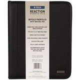 Kenneth Cole Reaction 1680d Polyester Standard Bifold Writing Pad, Black