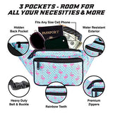 SoJourner Flamingo Fanny Pack - Cute Packs for men, women festivals raves | Waist Bag Fashion
