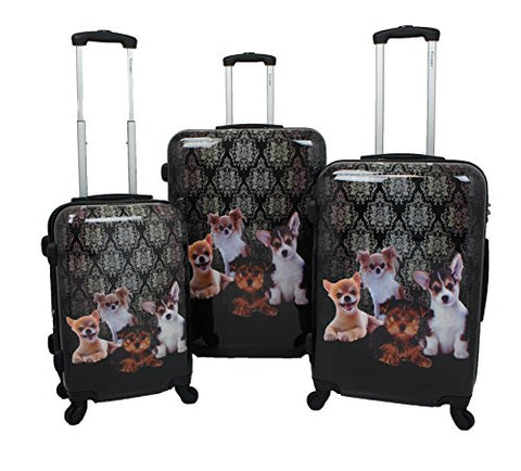 CHARIOT CHD-23 Doggies 3 Piece Luggage Set