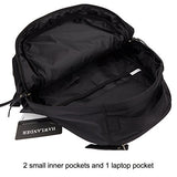 Hawlander Nylon Backpack For Women Bookbag For School,Medium Size,Lightweight