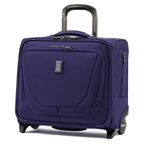 Travelpro Luggage Crew 11 16" Carry-On Rolling Tote Suitcase, Indigo