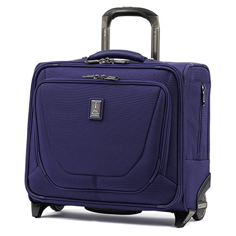 Travelpro Luggage Crew 11 16" Carry-On Rolling Tote Suitcase, Indigo