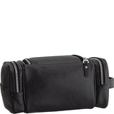 Samsonite- Leather Travel Accessories Dusk U-Zip Travel Kit (Olive)