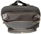 Baggallini Brussels Laptop Chrcl Backpack, Charcoal, One Size