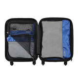 3 pcs Polyster travel organizer set (blue)