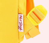 Bestie 12" Cute Mini Small Backpack Purse Travel Bag - Yellow