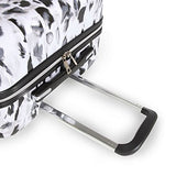 Lightweight Polycarbonate Winter Leopard 29" Hardside Spinner Upright Suitcase