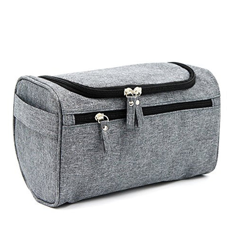 Travel Toiletry Bag, Waterproof Hanging Makeup Bag Organizer for Women & Men