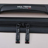 Mia Toro Italy Molded Art Maze Hard Side 28 Inch Spinner, Violet