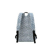 S Kaiko Flower Pattern Canvas Backpack Casual Daypacks School Backpack For Women And Men Laptop