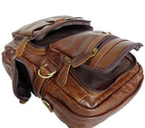 Berchirly Real Leather Shoulder Backpack Bag