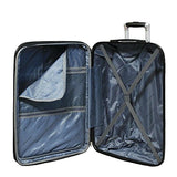 World Traveler Regis Hardside Expandable Spinner Luggage Set, Yellow