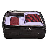 TravelWise Packing Cube System - Durable 3 Piece Weekender Luggage Organizer Set
