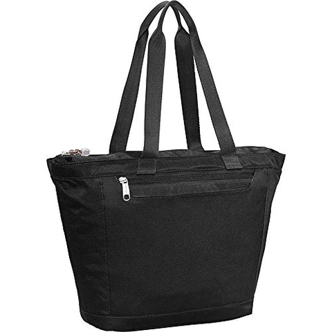 eBags Metro Travel Tote Bag with RFID Security for Women - 12-inch - Carry-On - (Black)