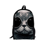 Doginthehole Cool Black Cats Print Students Preschool Backpack