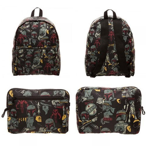 Star Wars Boba Fett Packable Backpack