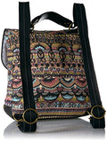 Sakroots Women's Artist Circle Convertible Backpack, Taupe One World