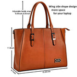 IAITU Laptop Tote Bag,15.6 Inch Crossbody Laptop Bag Casual Work Business Handbag with Smooth