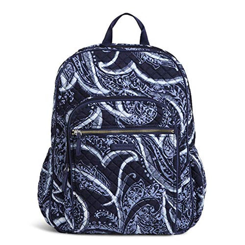 Vera Bradley Iconic Campus Backpack, Signature Cotton, Indio