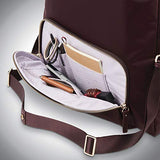 Samsonite Encompass Womens Convertible Tote Backpack Bordeaux