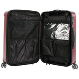 The Set Of Classic Black Triforce Oxford Collection Hardside 3-Piece Spinner Luggage Set