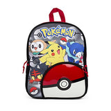 Pokemon Pokeball Comer Molded Pocket And Lenticular 16" Backpack