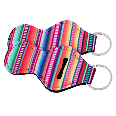 Baoblaze Handy and Stylish 12 Colorful Patterns Lip Balm Chapstick Holder for Decoration - #2