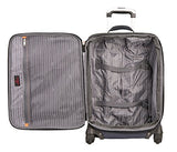 Skyway Epic | 4-Piece Set | 20", 24", 28" Expandable Spinners, Travel Pillow (Surf Blue)