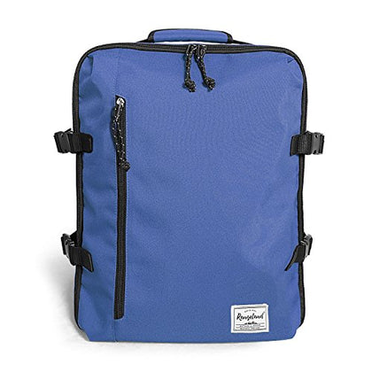 Rangeland Travel Backpack 2018 21L Carry-on Daypack Fits 15-inch Laptop Notebook and Travel Accessories, Blueberry – Meets IATA Flight Standards