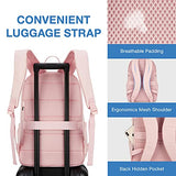 BAGSMART Backpacks for Men College Backpack 15.6’’ Laptop Travel Back Pack with USB Charging Port Computer Bag Work Business College High School