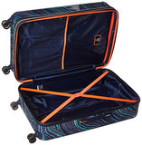 Vince Camuto Women'S Abbygaile 3 Piece Hardside Expandable Spinner Set, Navy Marble Print