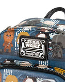 Loungefly Star Wars Chibi Death Star Battle Station Lineup Mini Backpack