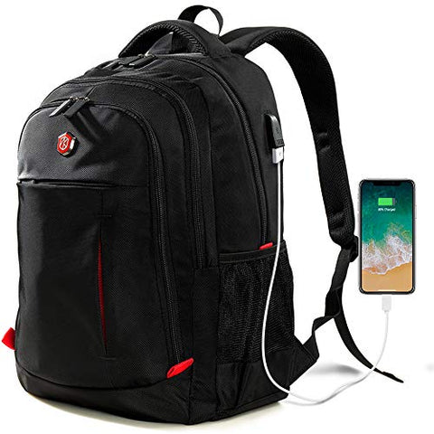 Laptop Backpack, Travel Waterproof Computer Bag for Women Men, Anti-Theft High School College