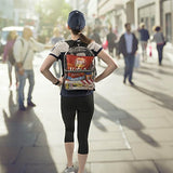 Bags For Less Transparent Vinyl Security Backpack By All Clear Stadium Safety Travel Rucksack