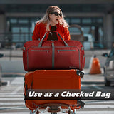 Gonex 100L Foldable Travel Duffel Bag for Luggage Gym Sports, Lightweight Travel Bag with Big