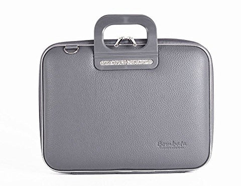 Bombata Firenze Briefcase 15.6-Inch (Charcoal)