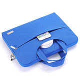 Laptop Sleeve Case 13.3 Inch, Egiant Water resistant Protective Fabric Notebook Bag with Handle for