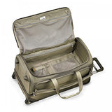 Briggs & Riley Baseline Upright Duffle Bag, Olive, Medium