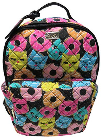 Betsey Johnson Luv Betsey Donut Kitten Backpack Pink/Black